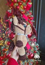 Isikupärane heegeldatud helepruun hobune-Sinu beebi esimene parim sõber ja armsaim mälestus! - Image 3