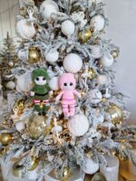 Päkapikud roosa ja roheline