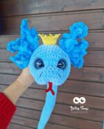 Eritelimus! Uhke sinine madu 2025. aasta sümbol Nimeline katsikukingitus - Image 3